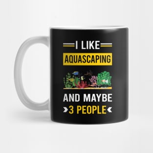 3 People Aquascaping Aquascape Aquascaper Mug